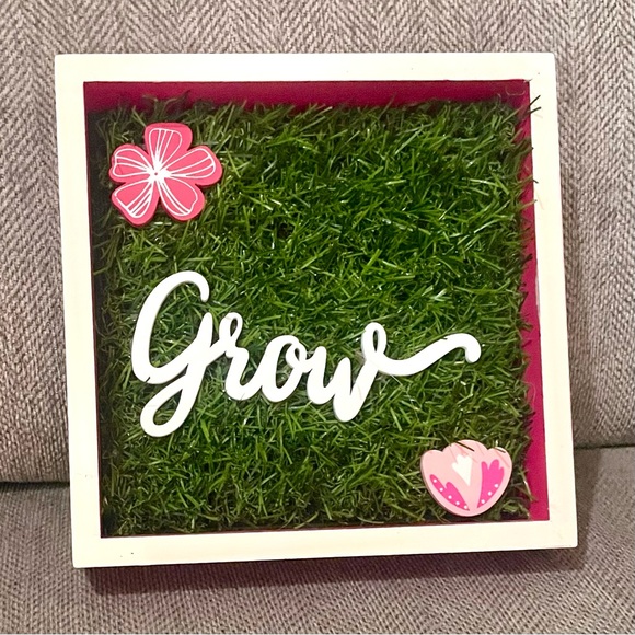 “Grow” Block Sign - Picture 2 of 2